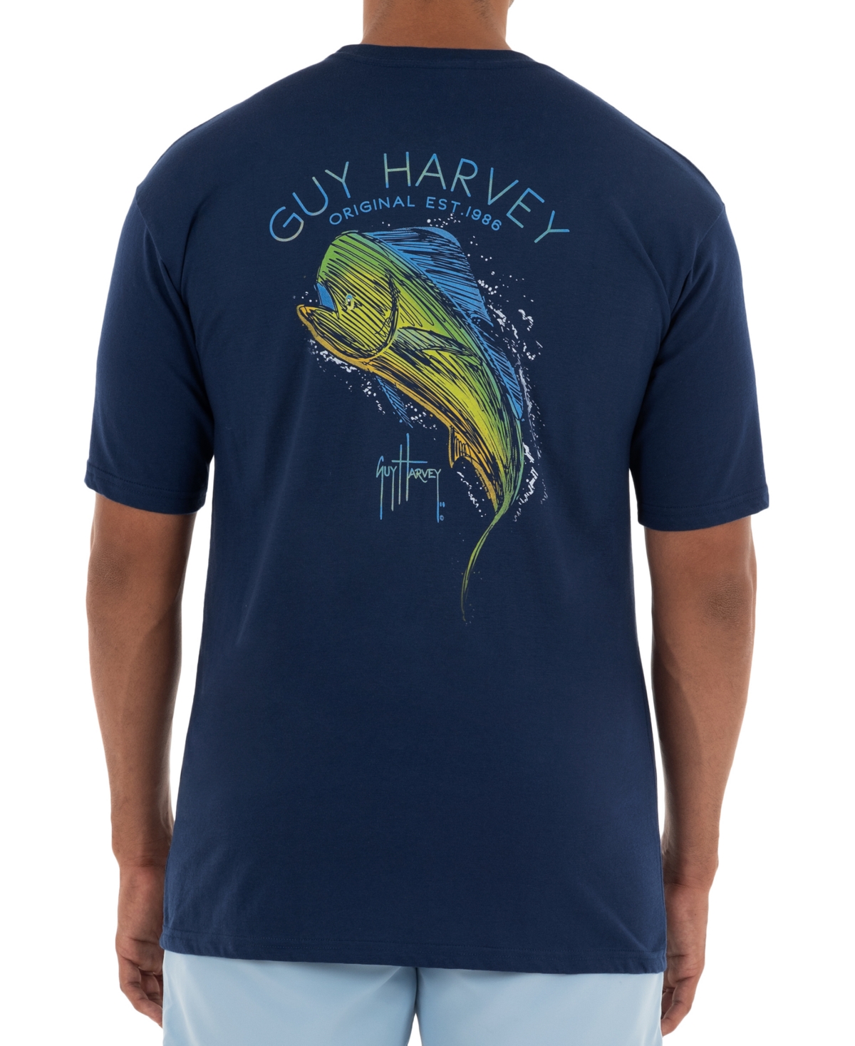 Guy Harvey Men's Logo Graphic T-Shirt