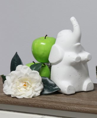 Porcelain Elephant Shaped Table Lamp