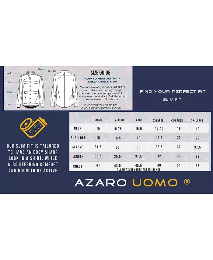 Men's Business Geometric Long Sleeve Button Down Shirt - thumbnail 6