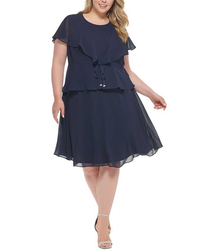 Jessica howard plus size ball sales gown