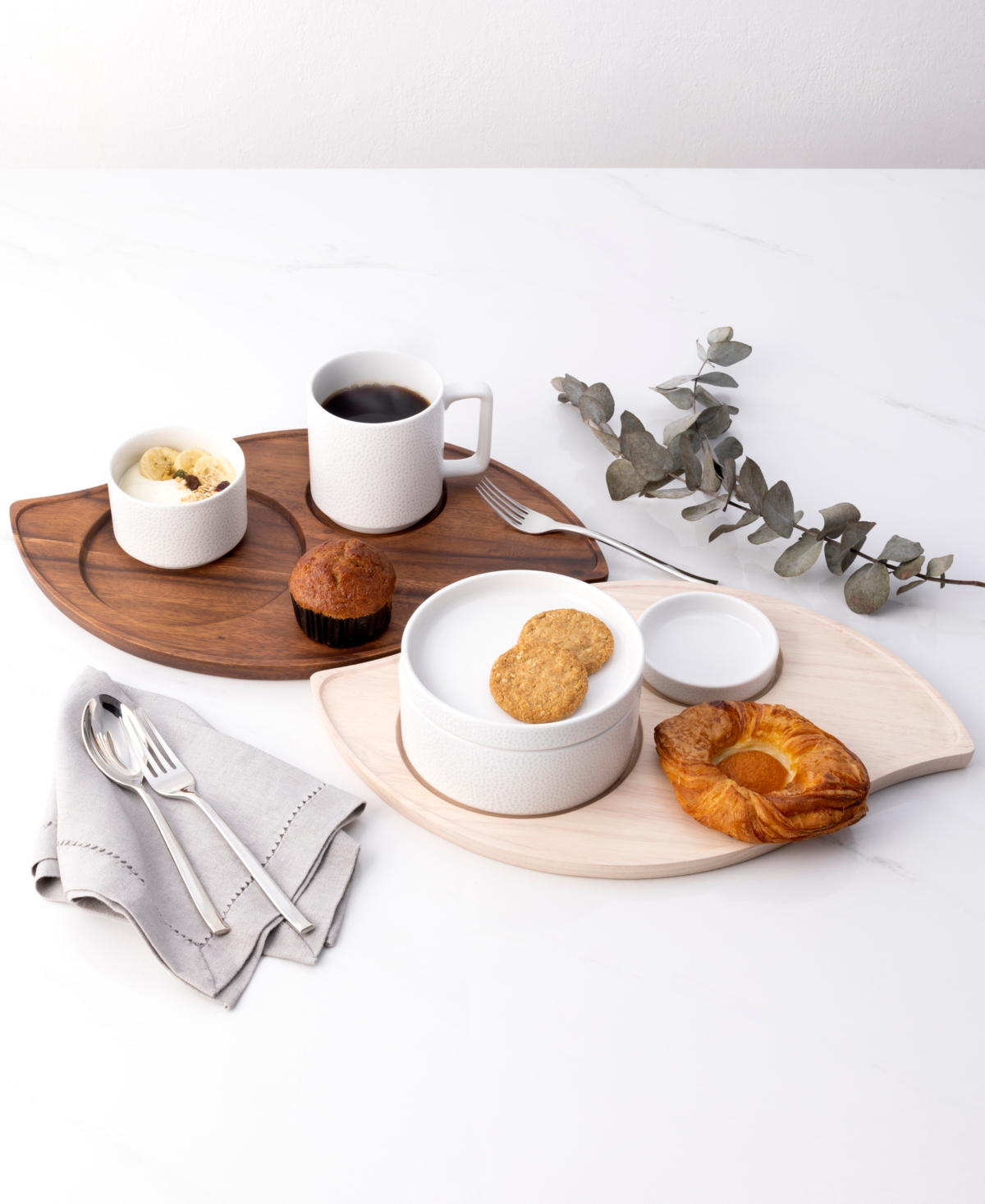 Noritake Kona Wood Wave Serving Tray,