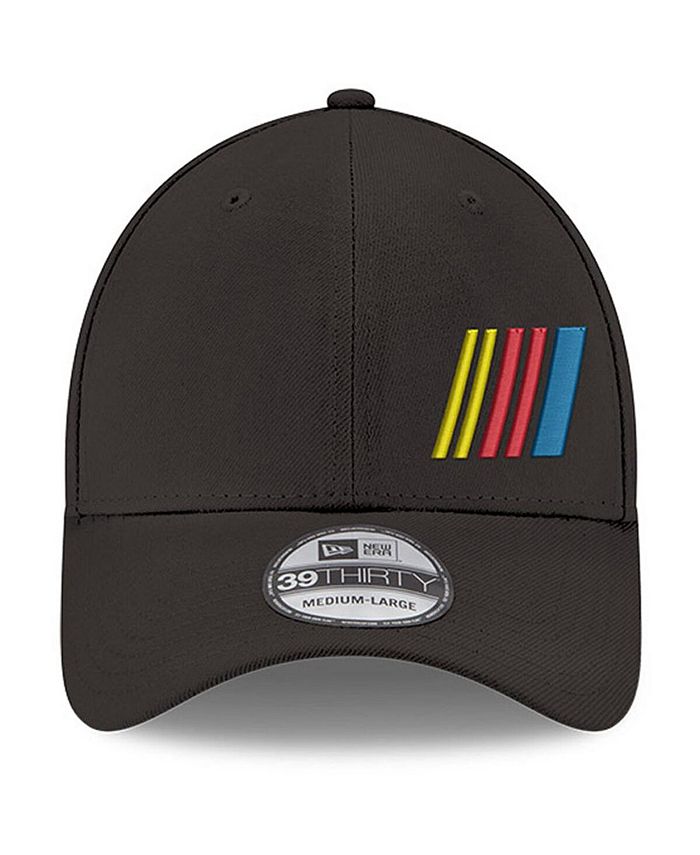 New Era Nascar 2016 39thirty - Berretto Elasticizzato Da Pilota Con Bandiera New Era, Stagione Ufficiale, Tre Taglie Disponibili