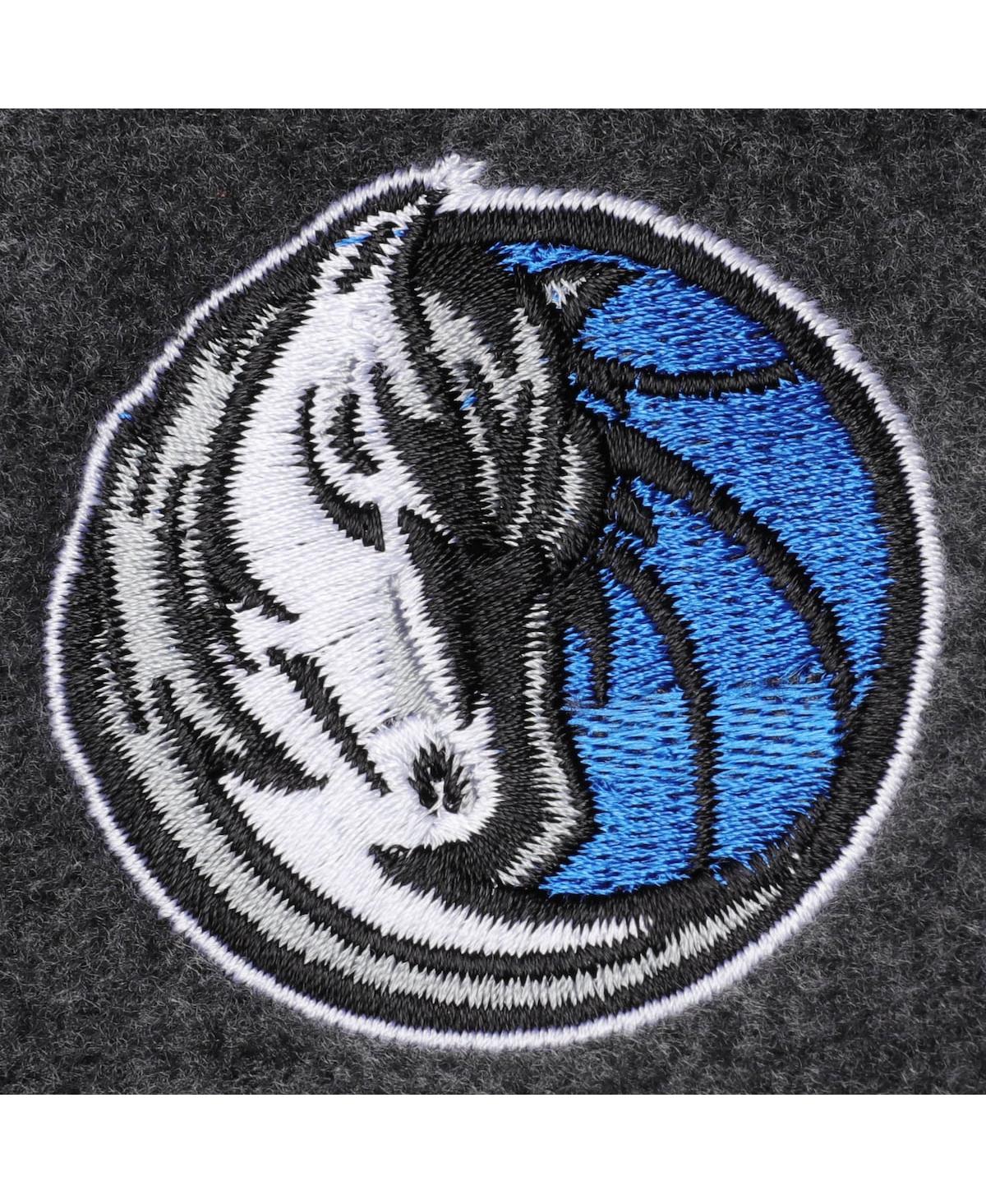 Columbia Men's  Dallas Mavericks Heathered Charcoal Flanker Full-zip Jacket In Heathered Charcoal