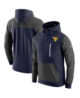 Men's Navy West Virginia Mountaineers AV-15 2.0 Pullover Hoodie