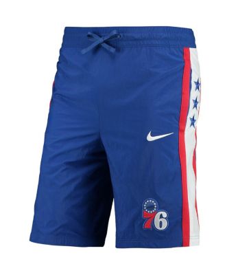 Men's Royal Philadelphia 76ers Courtside Heritage Shorts
