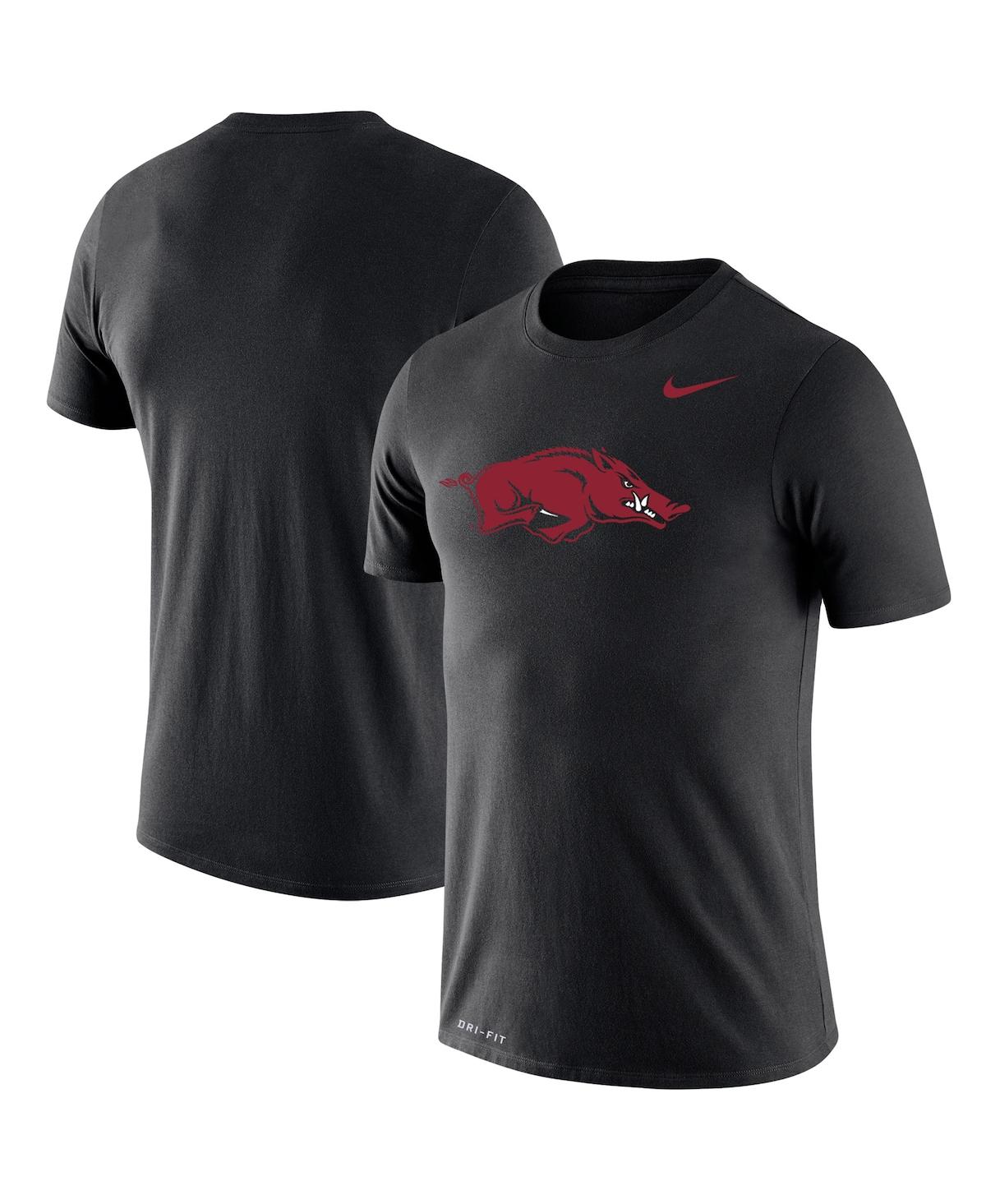 Men's Nike Black Arkansas Razorbacks School Logo Legend Performance T-shirt