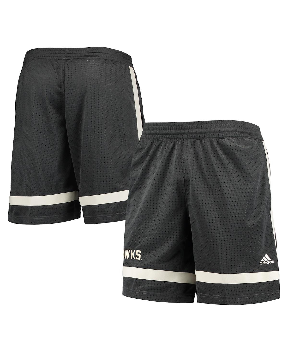 Shop Adidas Originals Men's Adidas Charcoal Kansas Jayhawks Reverse Retro Basketball Shorts