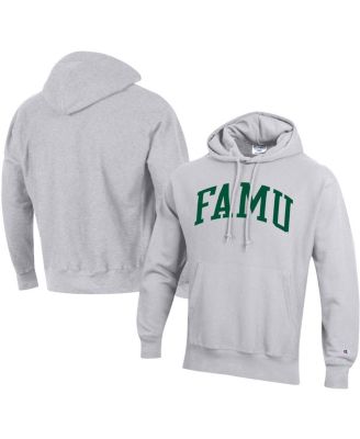 Men's Gray Florida A&M Rattlers Tall Arch Pullover Hoodie
