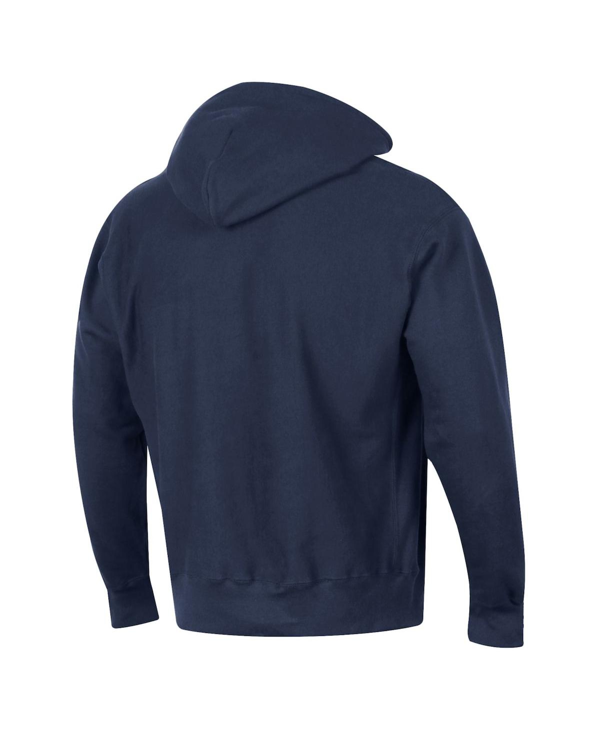 Champion Men's  Navy North Carolina A&t Aggies Tall Arch Pullover Hoodie In Navy