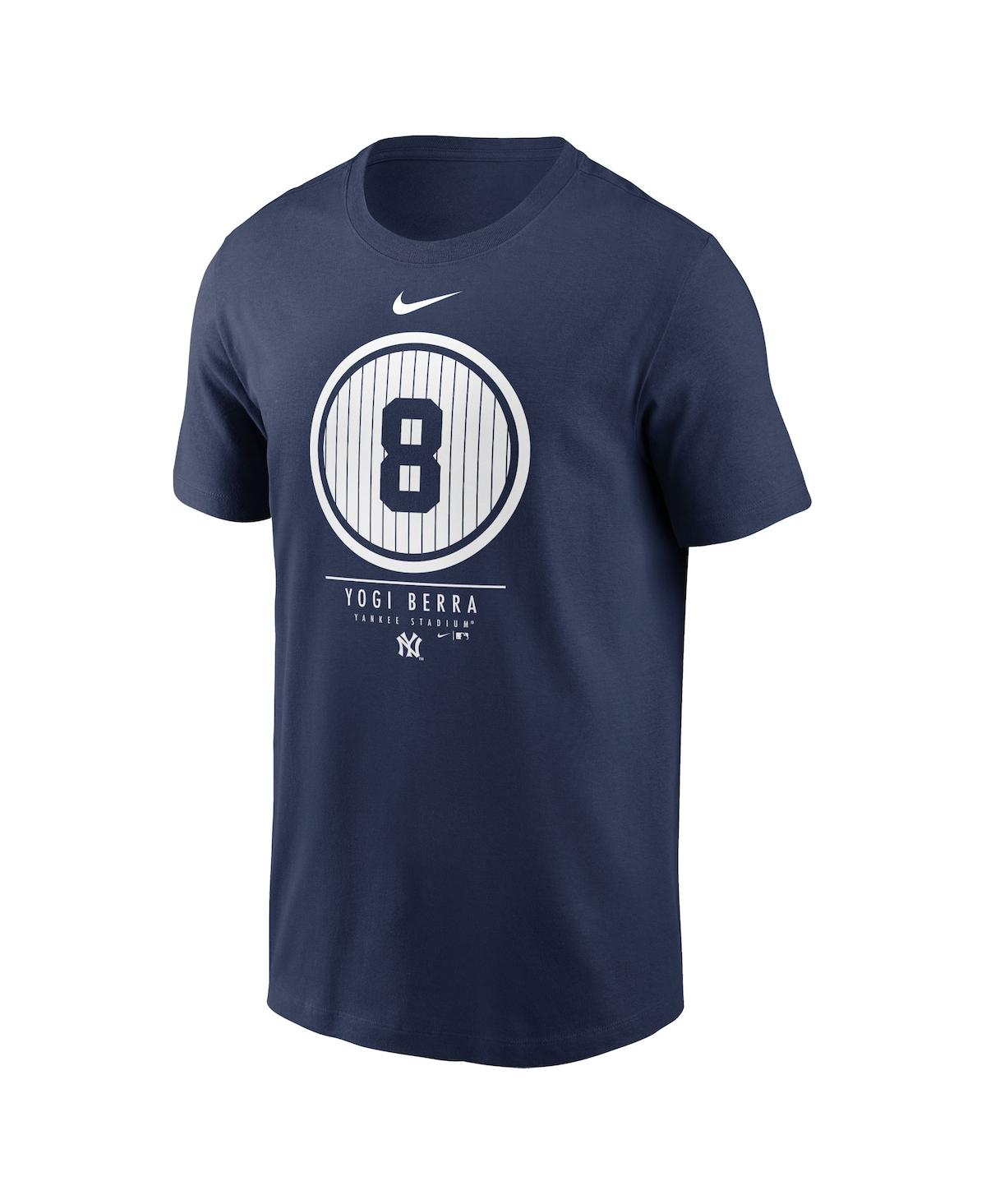 Nike Men's  Yogi Berra Navy New York Yankees Locker Room T-shirt In Navy