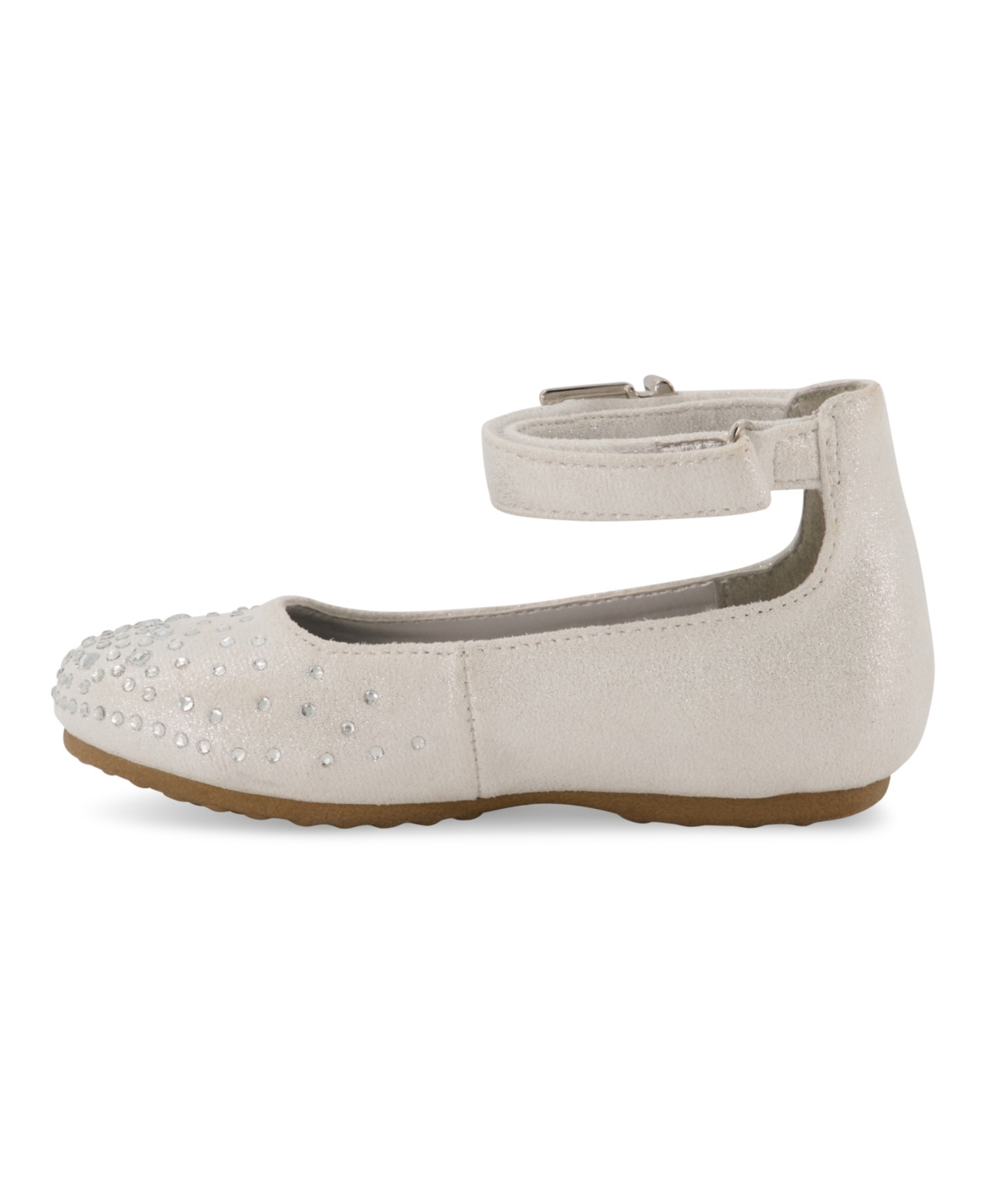 Kenneth Cole New York Toddler Girls Ankle Strap Rhinestone Dress Shoes