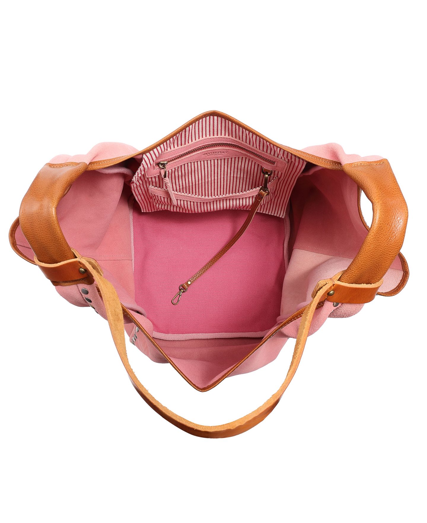 Женская сумка OLD TREND Genuine Leather Rose Valley Hobo, цвет: Коралловый — фото 2