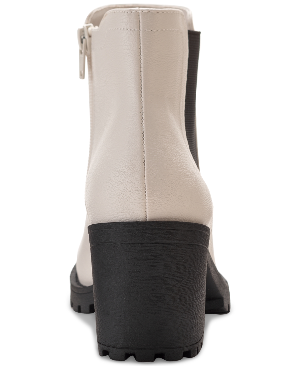 Sun + Stone Women's Morghan Lug Sole Block-Heel Booties, Created for Macy's