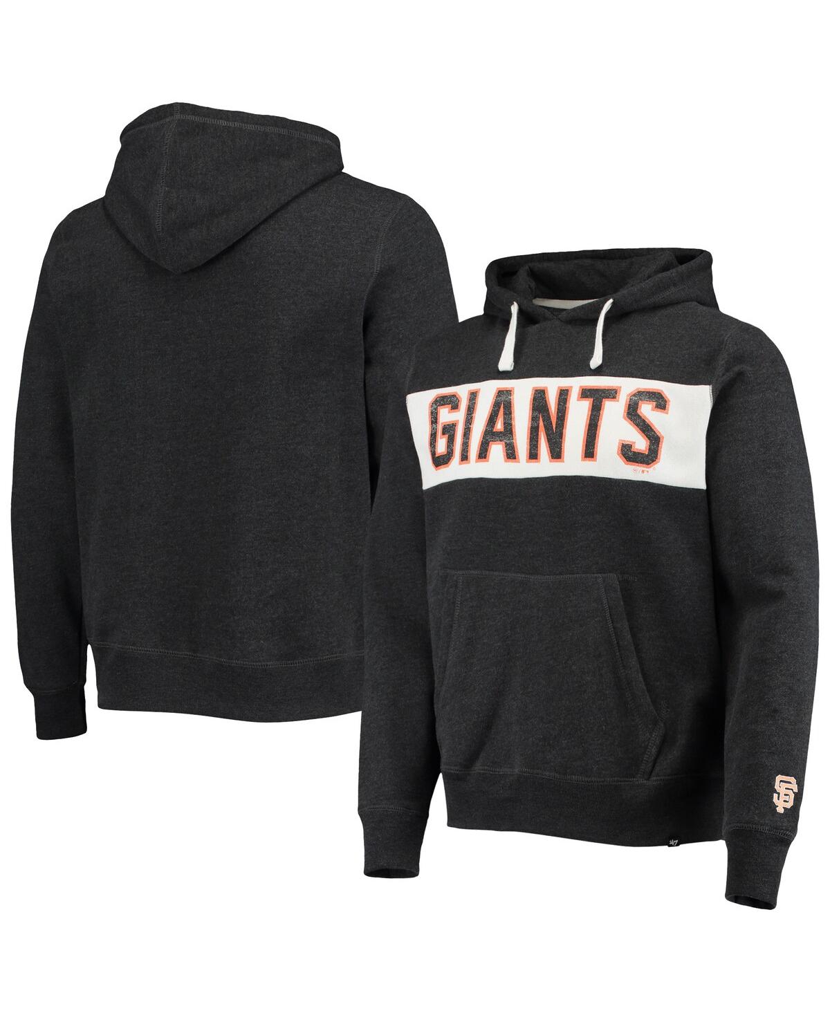 Shop 47 Brand Men's '47 Black San Francisco Giants Team Pullover Hoodie