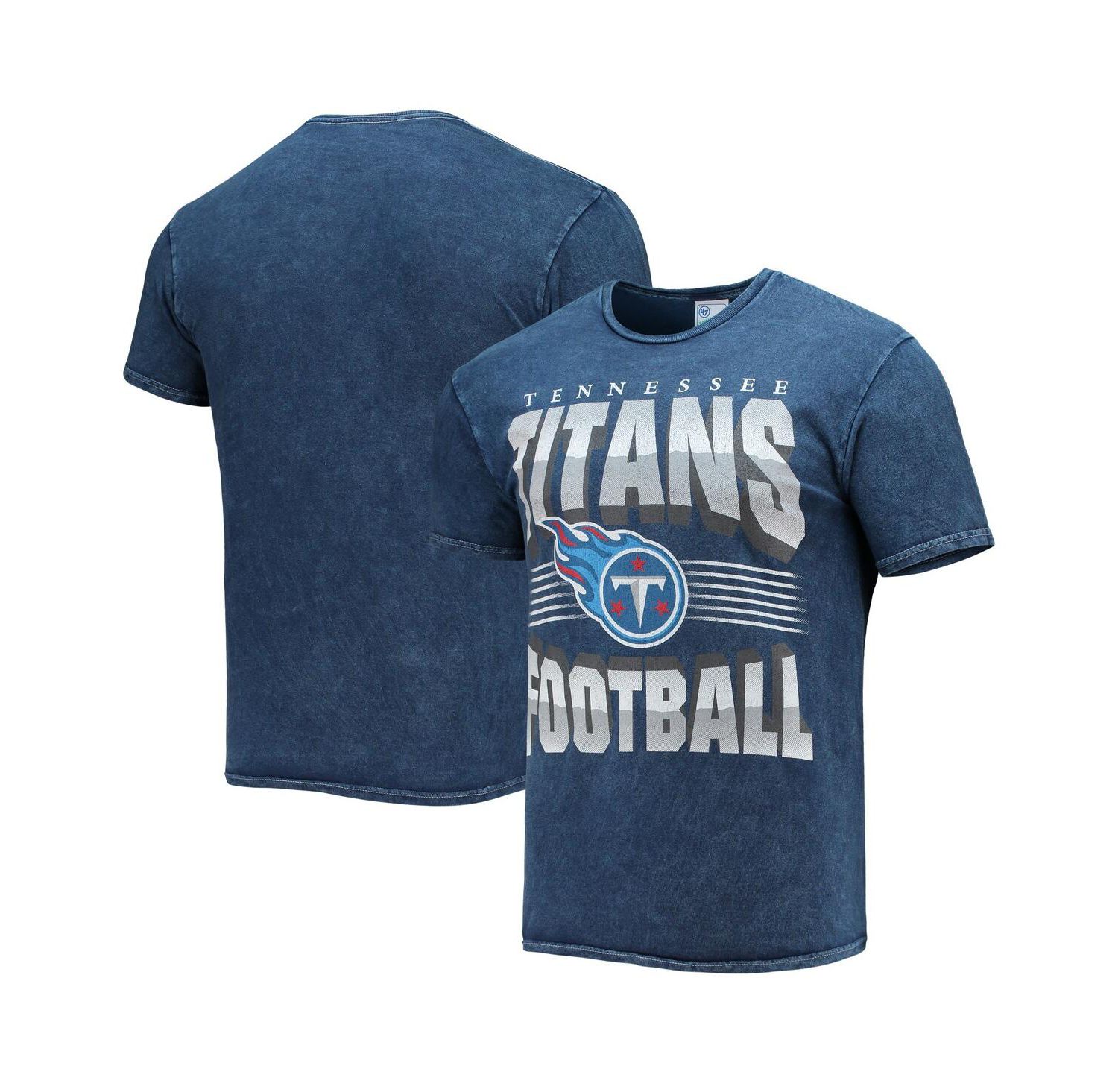 Men's '47 Navy Tennessee Titans Rocker Vintage-Inspired Tubular T-shirt