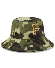 Men's Milwaukee Brewers New Era Tropic Floral Bucket Hat