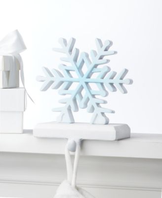 Holiday Lane - Pastel Prism Snowflake Stocking Holder