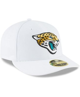 Men's White Jacksonville Jaguars Omaha Low Profile 59FIFTY Fitted Hat