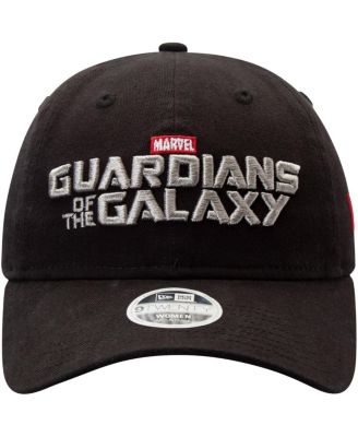 Women's Black Guardians of the Galaxy Wordmark 9TWENTY Adjustable Hat
