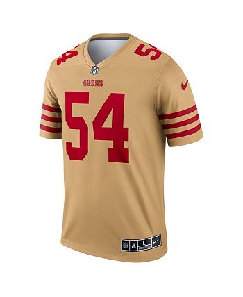 Nike Men's Fred Warner Gold San Francisco 49ers Inverted Legend Jersey -  Macy's