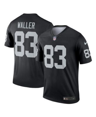 Men's Nike Darren Waller Black Las Vegas Raiders Game Player Jersey