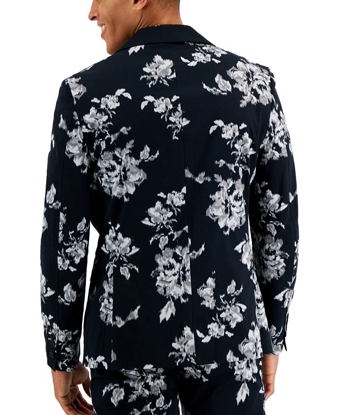 I.N.C. International Concepts Men's Slim-Fit Floral Suit Jacket ...