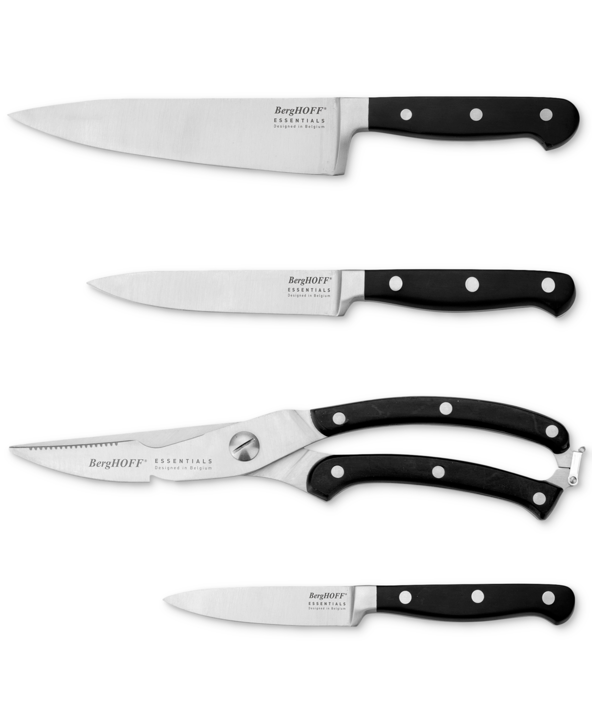 14278661 BergHOFF Essentials 4-Pc Triple Riveted Cutlery Se sku 14278661