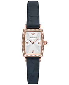Women's Gianni T-Bar Rose Gold-Tone Stainless Steel Strap Watch 22mm