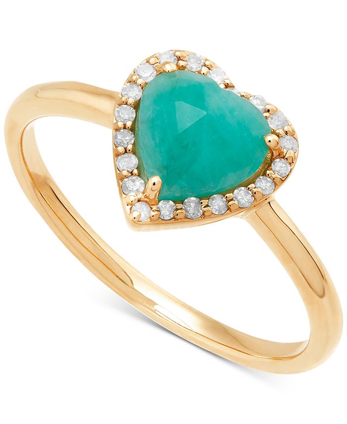 Macys top turquoise ring