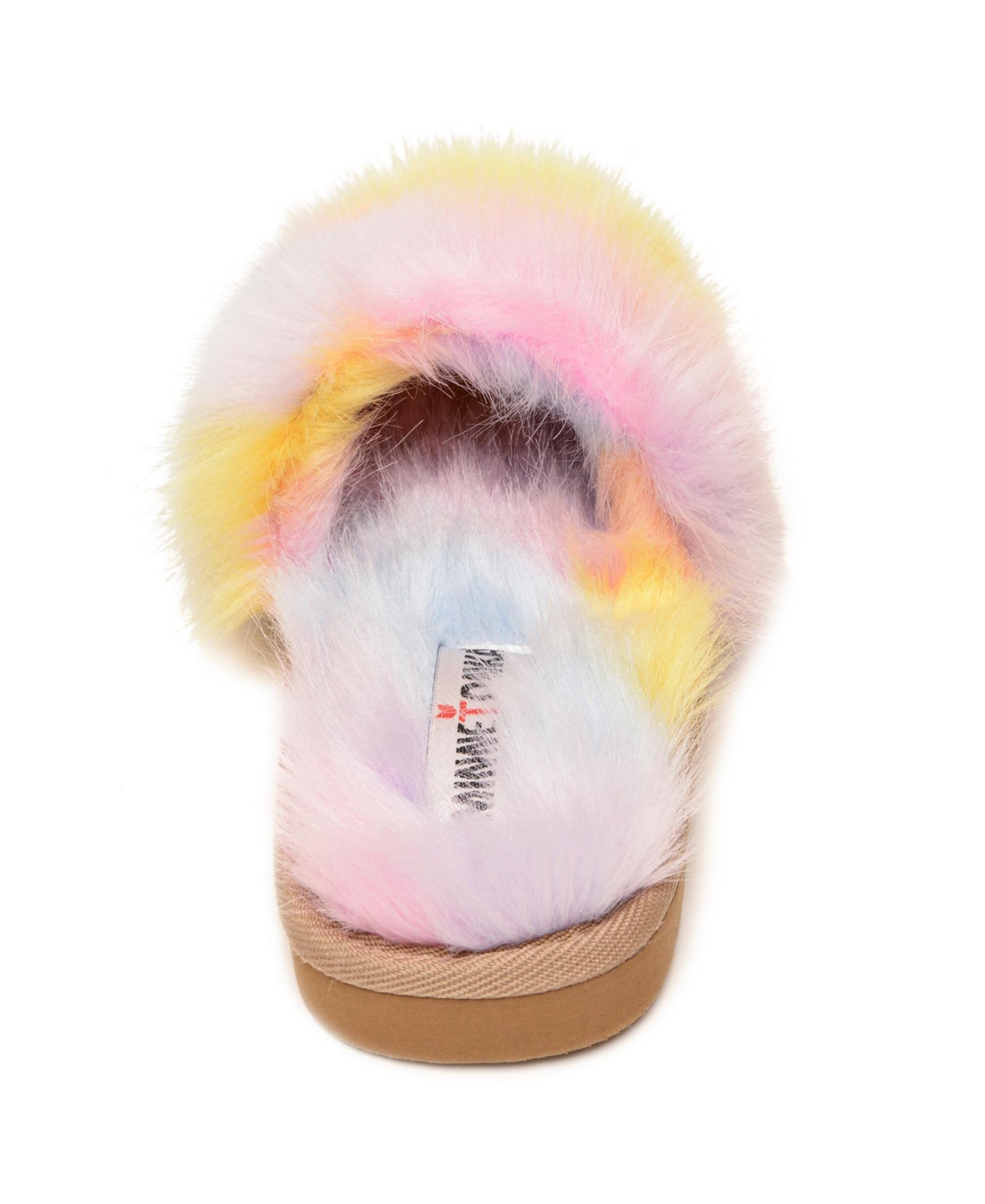Minnetonka Little Girls Lyla Faux Fur Slide Slippers