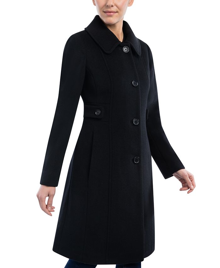 Anne Klein Women's ClubCollar Walker Coat & Reviews Coats & Jackets