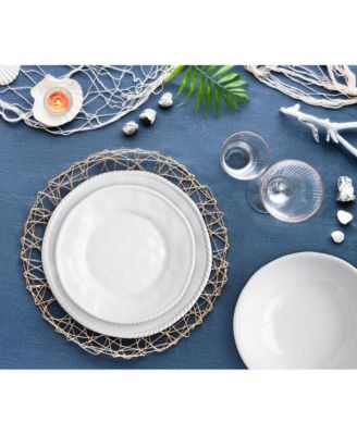 Melamine Nautical 9" Salad Plates, Set of 4