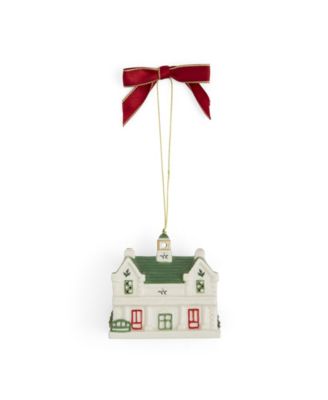 LED Train Station Ornament