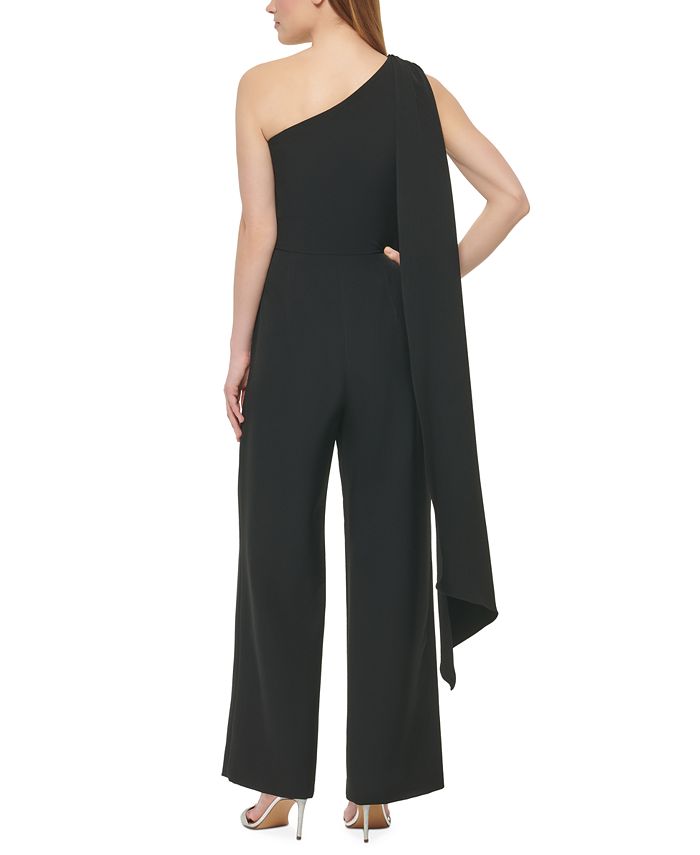Vince Camuto Women's Draped OneShoulder Jumpsuit Macy's