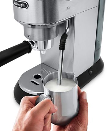 De'Longhi Dedica Arte Metallics Espresso Coffee Machine, Beige