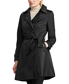 Petite Double-Breasted Trench Coat, Created for Macy's