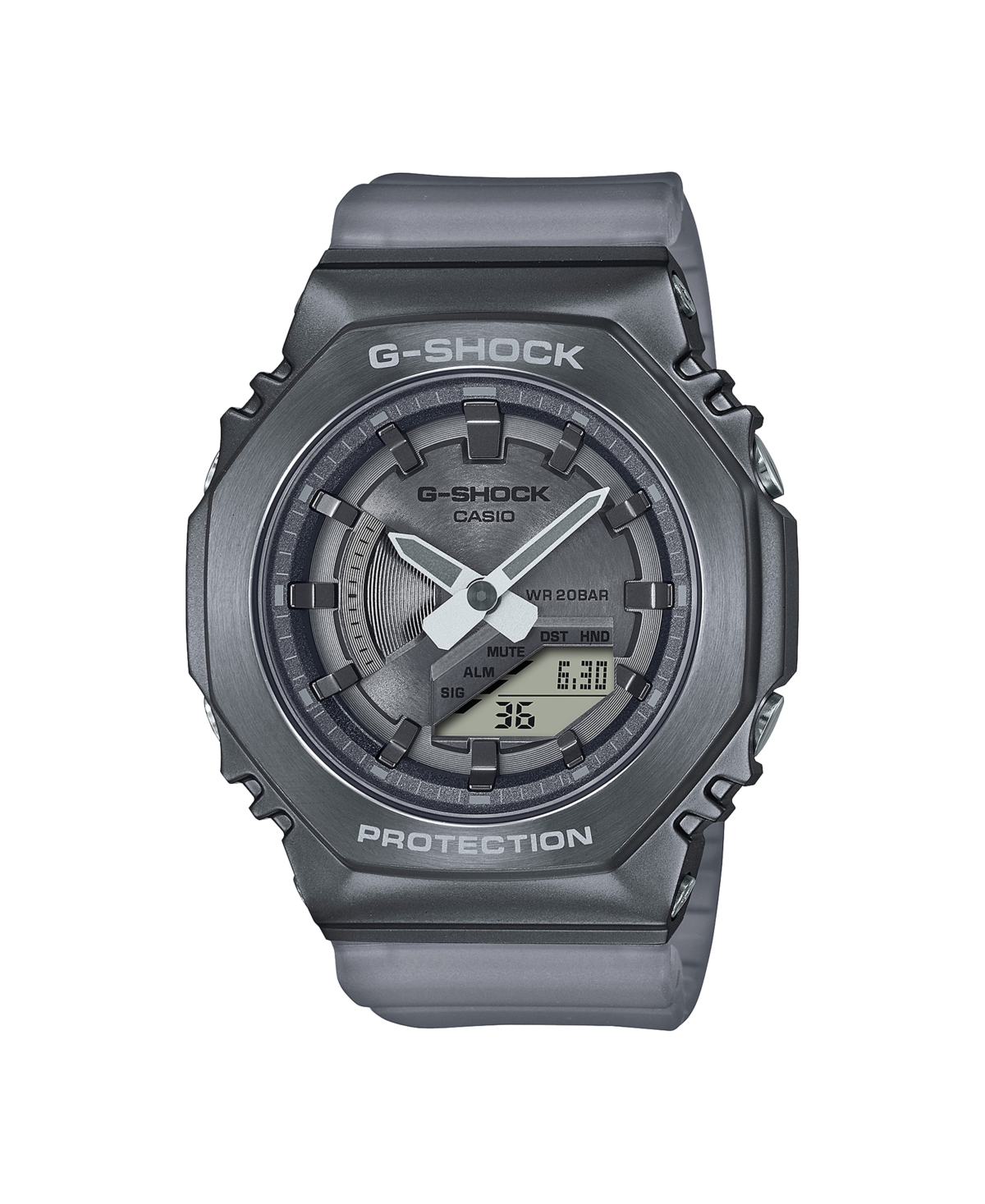 G-shock Women's Analog Digital Gray Resin Strap Watch 40mm In Grey