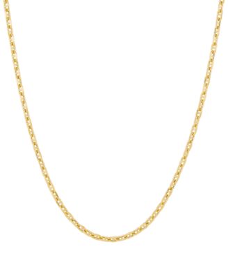 Mariner Link Chain 20 22 Necklace Collection 2 3 8mm In 10k Gold