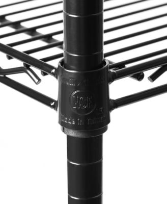 UltraDurable Commercial-Grade 5-Tier NSF Wire Shelving with Wheels