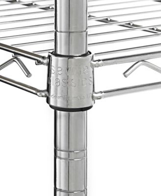 4-Tier Steel Wire Shelf