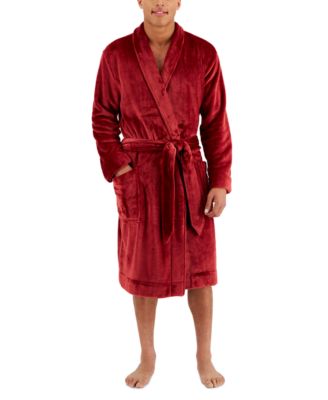 Club Room - Men's Plus Plaid Pajama Robe