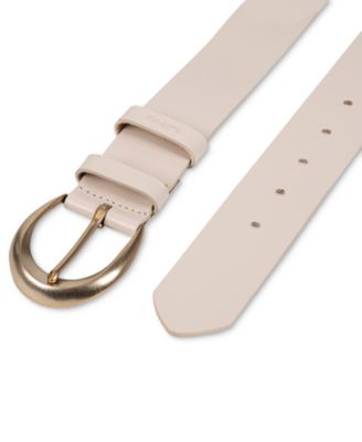 Women's Sliding Loop Casual Leather Pant Belt