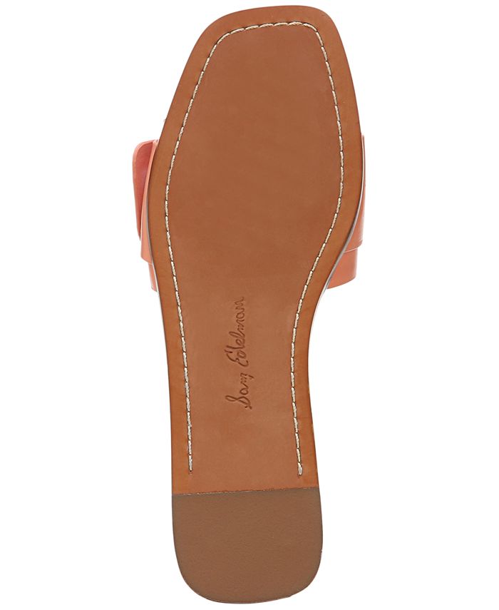 Sam Edelman Women's Inez Buckle Flat Sandals & Reviews Sandals