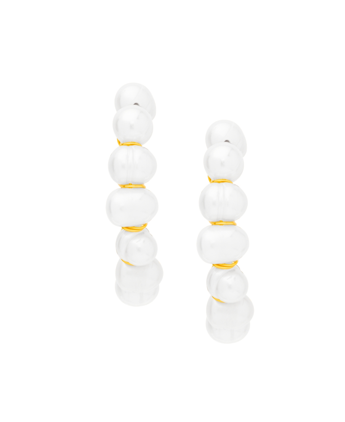 Macy's Women's Hoop Earrings In Gold