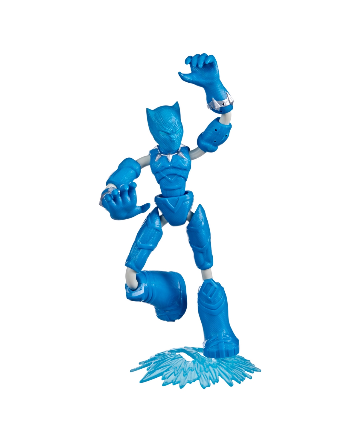 Marvel Kids' Avengers Bend And Flex Missions Black Panther Ice Mission Figure In No Color