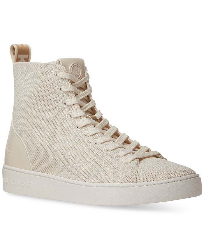 Michael Kors Women's Edie Knit Lace-Up High-Top Sneakers & Reviews -  Athletic Shoes & Sneakers - Shoes - Macy's