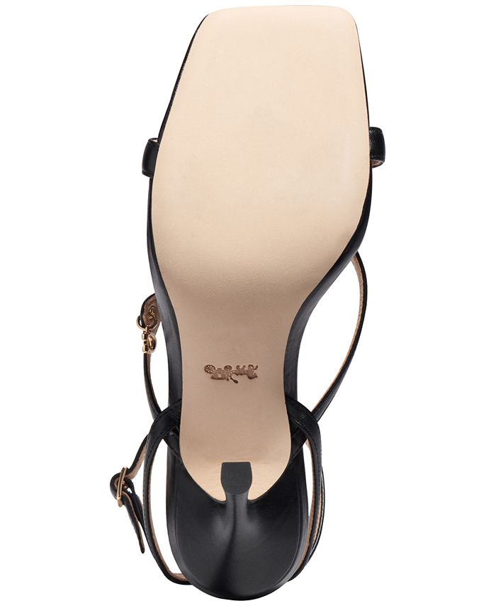COACH Women's Kaia Strappy Stiletto Sandals & Reviews - Sandals - Shoes ...