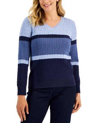 Karen Scott Women's Cable-Knit Brighton 