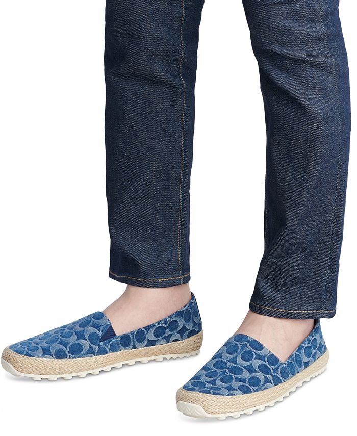 COACH Men's Signature Denim Espadrille Macy's