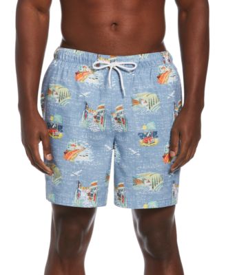 Original Penguin Men s Beach Print Swim Shorts Macy s